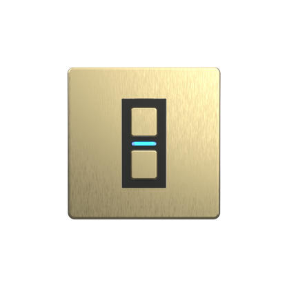 Smart Dimmer (1 Gang) - Brushed Brass