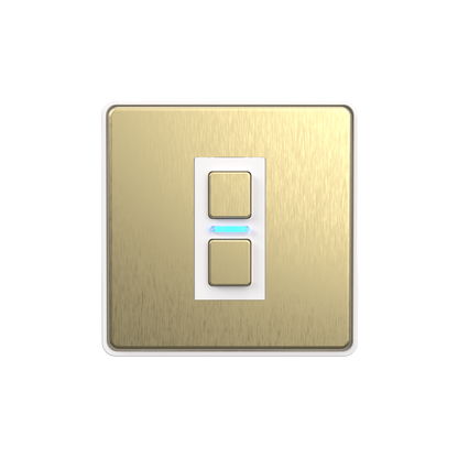 Smart Dimmer (1 Gang) - Brushed Brass