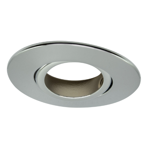 GU10 Fire-Rated Open-Vent Downlight &amp; Lampholder Bezel (Adjustable - IP20)