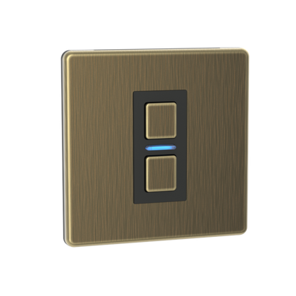 Smart Dimmer (1 Gang) - Antique Brass